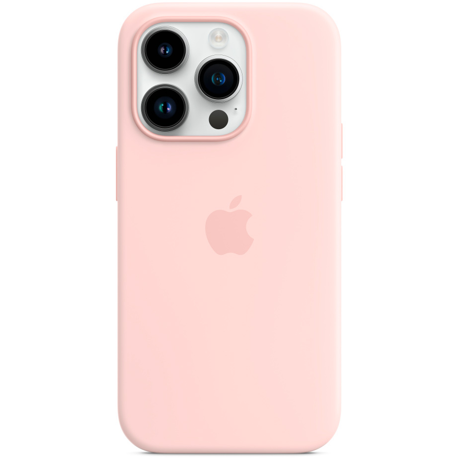 Чехол для смартфона iPhone 14 Pro Silicone Case with MagSafe, «розовый мел»