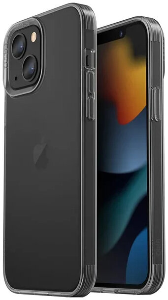 Фото — Чехол для смартфона Uniq Air Fender для iPhone 13, серый