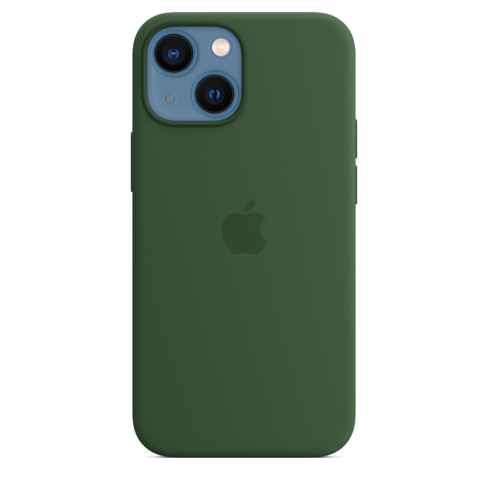 Фото — Чехол для смартфона MagSafe для iPhone 13 mini, «зелёный клевер»