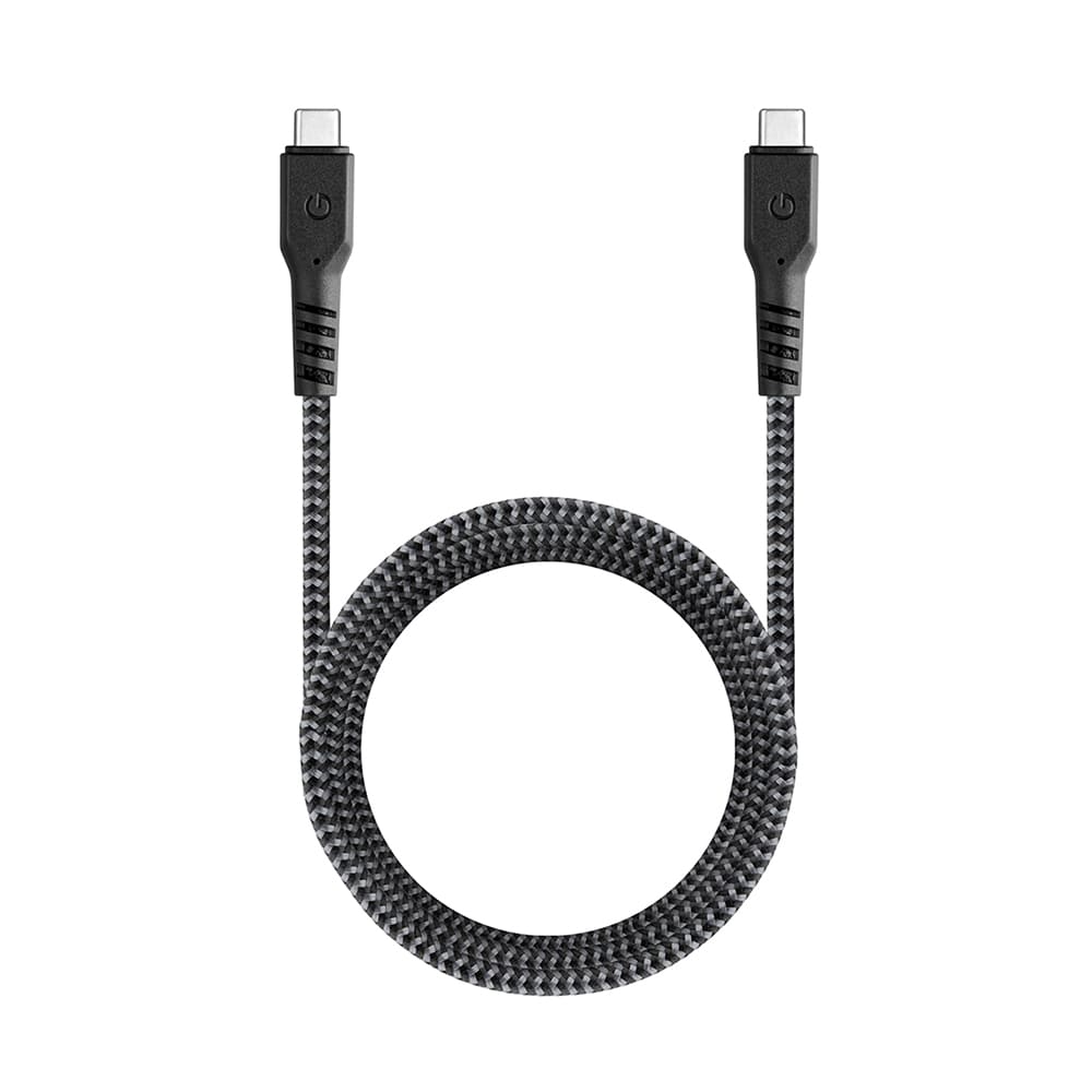 Фото — EnergEA FibraTough USB-C - USB-C 5A 1.5m, чёрный