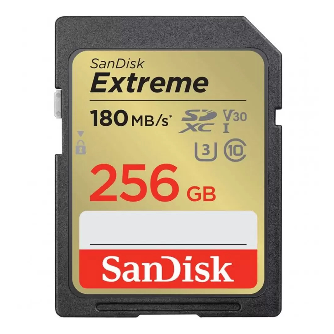 Фото — Карта памяти SanDisk Memory Card Extreme SDXC for DSLR, 256 Гб