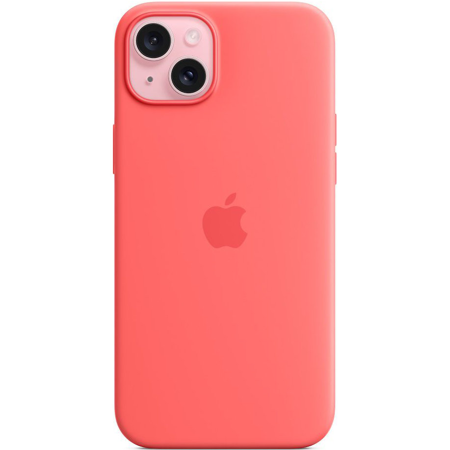 Фото — Чехол для смартфона iPhone 15 Plus Silicone Case with MagSafe, Guava