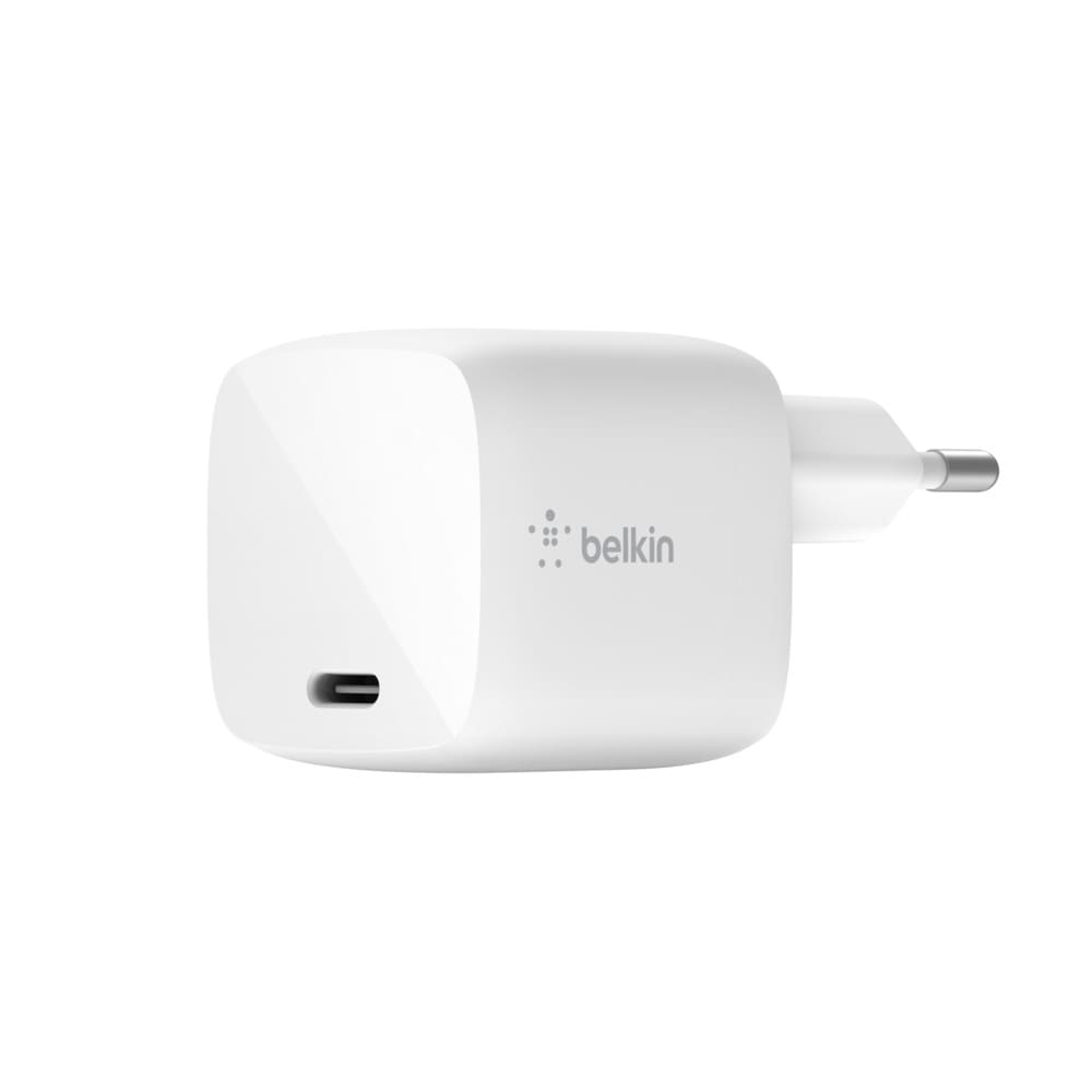 Сетевое зарядное устройство Belkin 30Вт, PD, USB-C, белый
