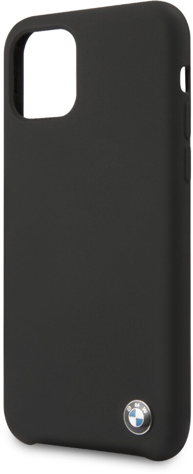 Фото — Чехол для смартфона BMW Signature Liquid Silicone для iPhone 11, черный