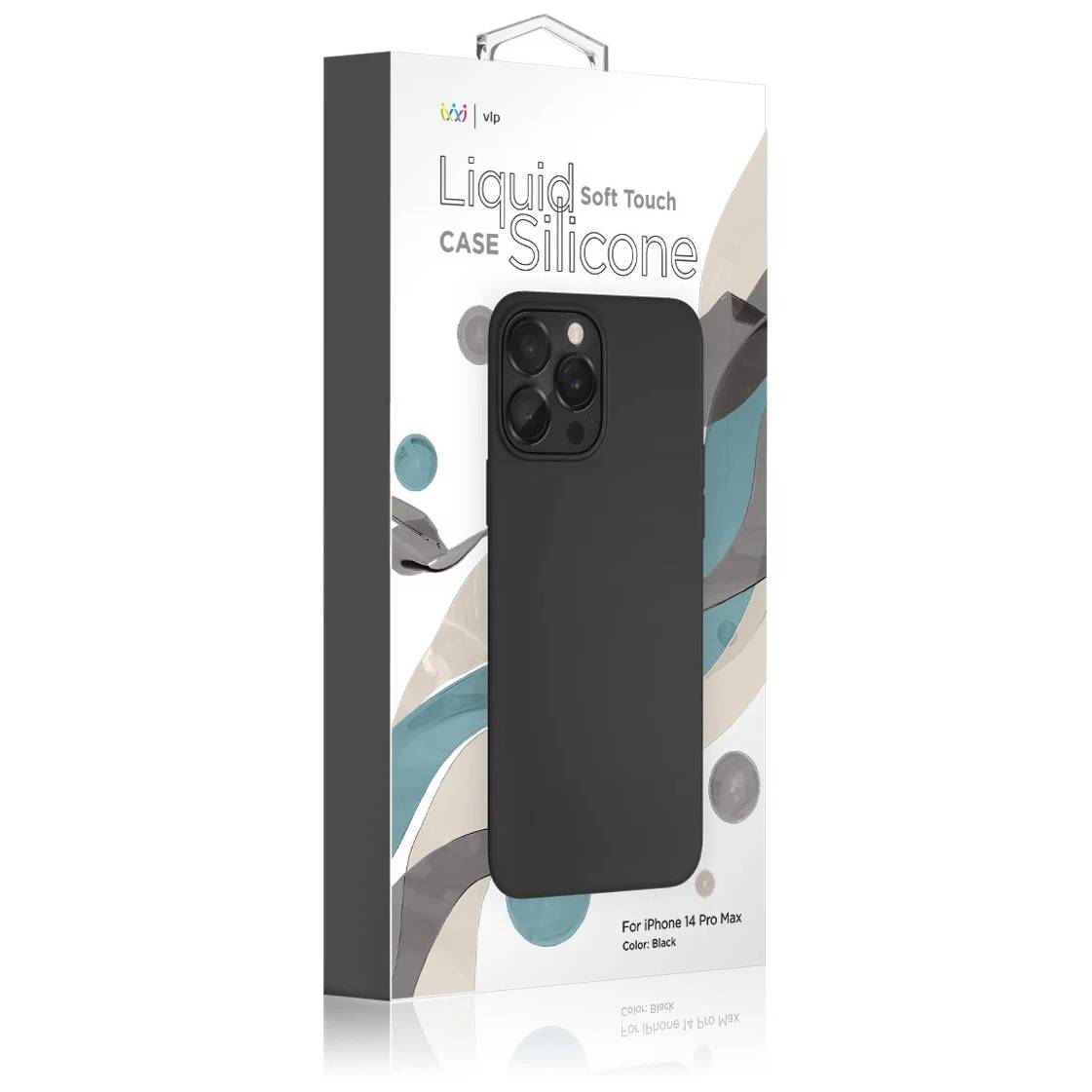 Фото — Чехол для смартфона "vlp" Silicone case для iPhone 14 Pro Max, черный