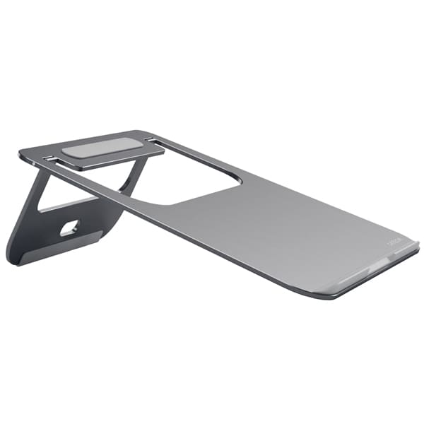 Фото — Подставка Satechi Aluminum Portable & Adjustable Laptop Stand, «серый космос»