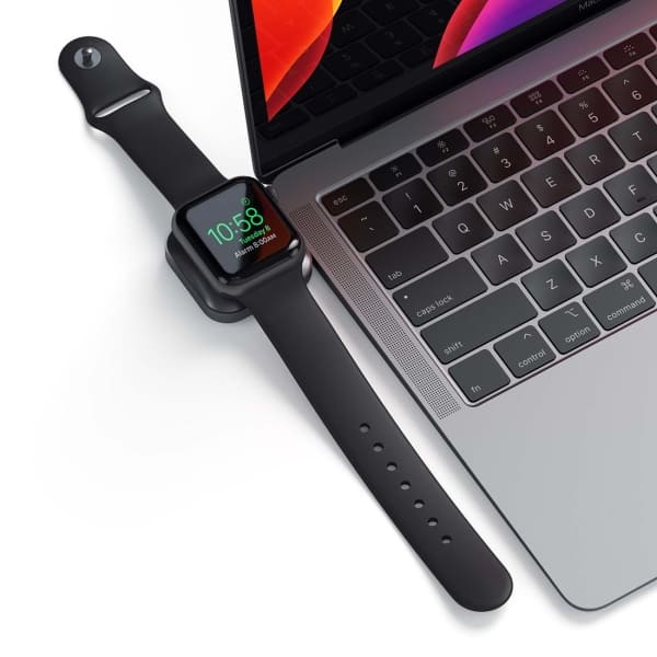 Зарядное устройство Satechi Magnetic Charging Dock for Apple Watch, «серый космос»
