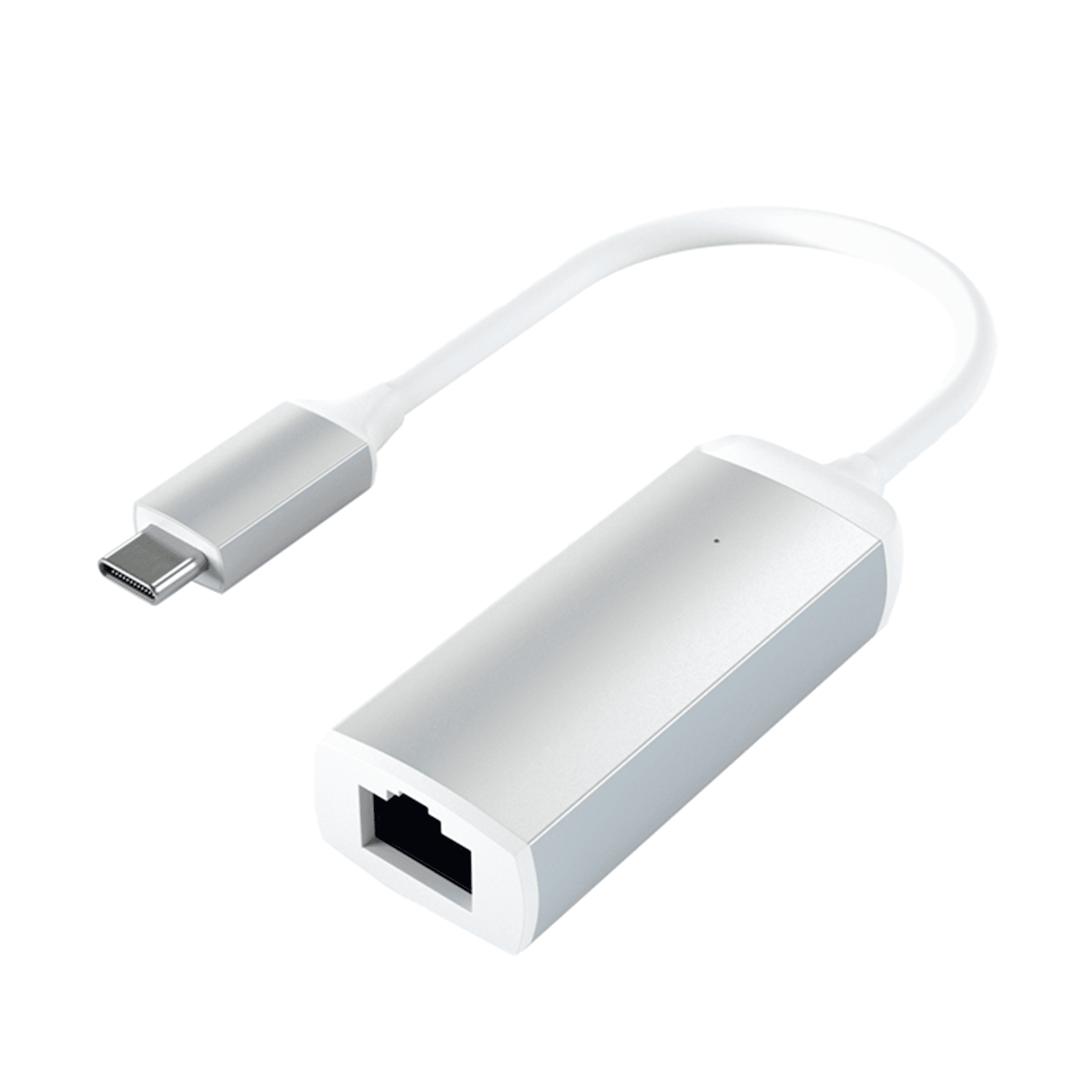Адаптер Satechi Aluminum USB-C - Ethernet, серебристый