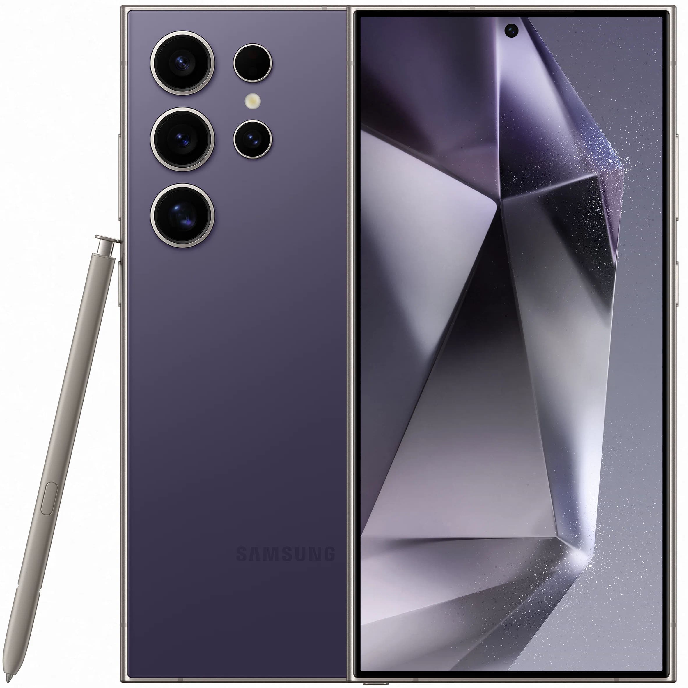 Фото — Смартфон Samsung Galaxy S24 Ultra 12/512 Гб, 5G, фиолетовый титан