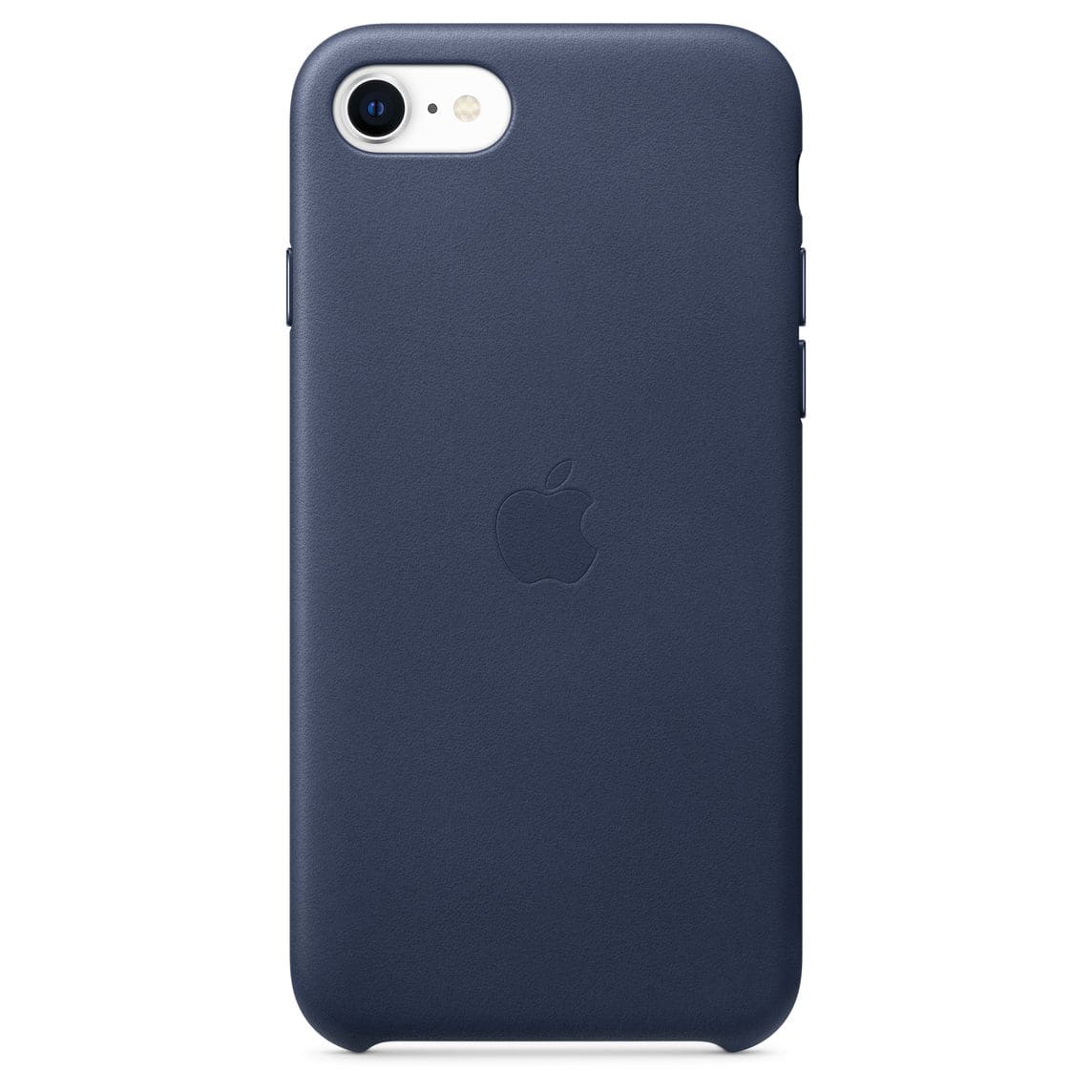 Фото — Чехол для смартфона Apple для iPhone SE, кожа, темно-синий
