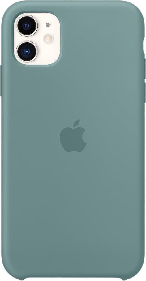 Чехол Apple для iPhone 11, силикон, «дикий кактус»