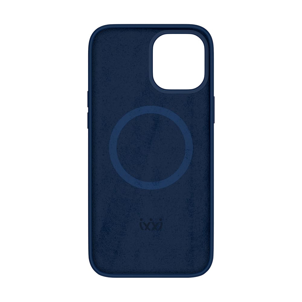 Чехол защитный vlp c MagSafe для  iPhone 12 Pro Max, темно-синий