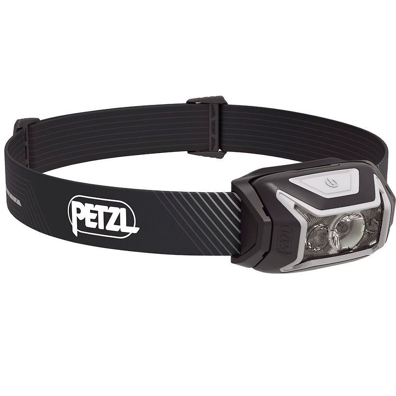 Фото — Налобный фонарь Petzl Actik Core, серебристый