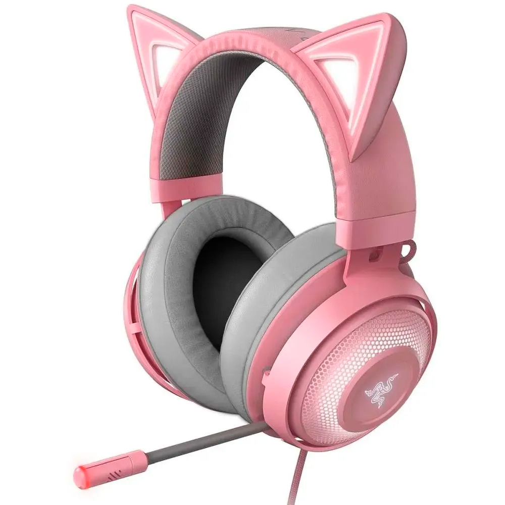 Фото — Наушники Razer Kraken Kitty Edition, розовый