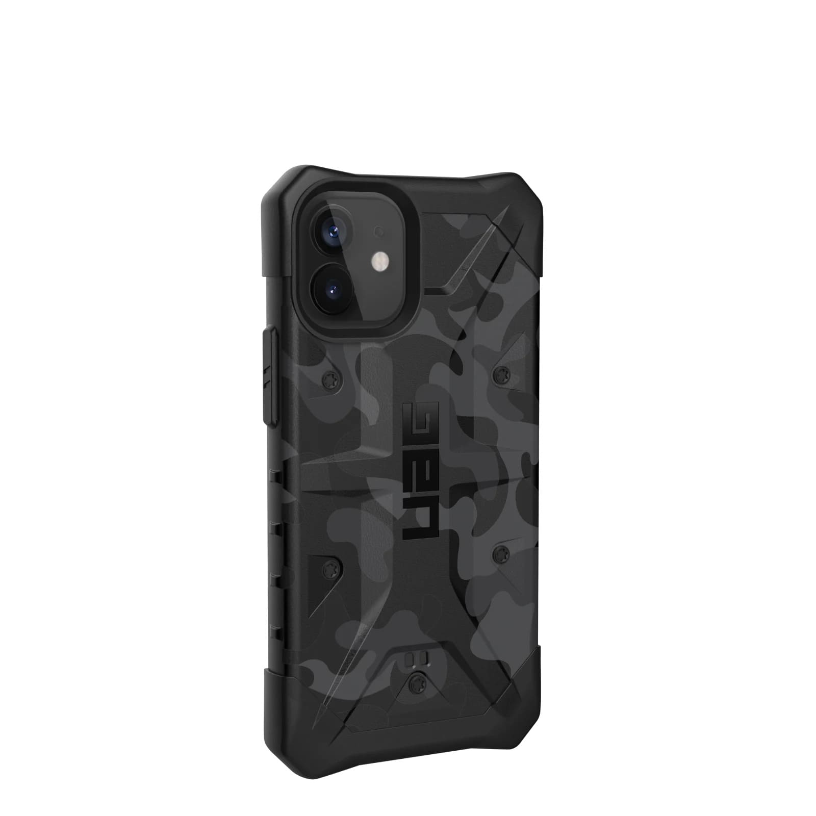 Фото — Чехол для смартфона UAG Pathfinder SE для iPhone 12 mini, черный камуфляж