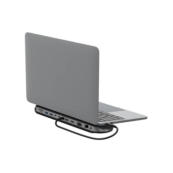 Фото — Док-станция Belkin Connect Universal USB-C 11-in-1 Pro Dock, серый