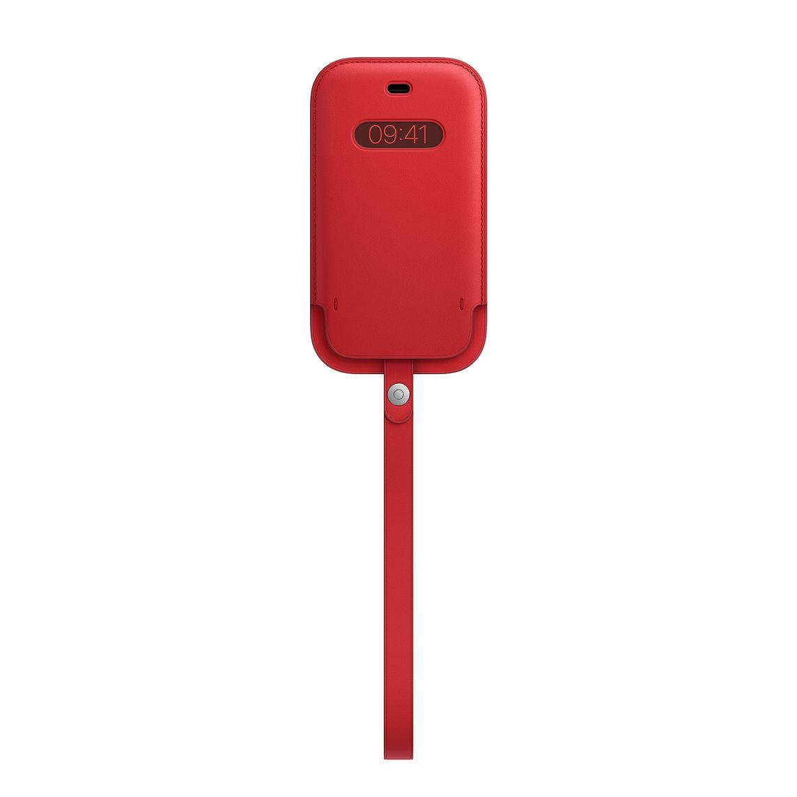 Фото — Чехол-конверт Apple MagSafe для iPhone 12 mini, кожа, (PRODUCT)RED