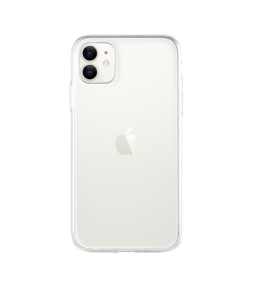 Фото — Чехол uBear Laser Tone Case силикон, прозрачный, для iPhone 11