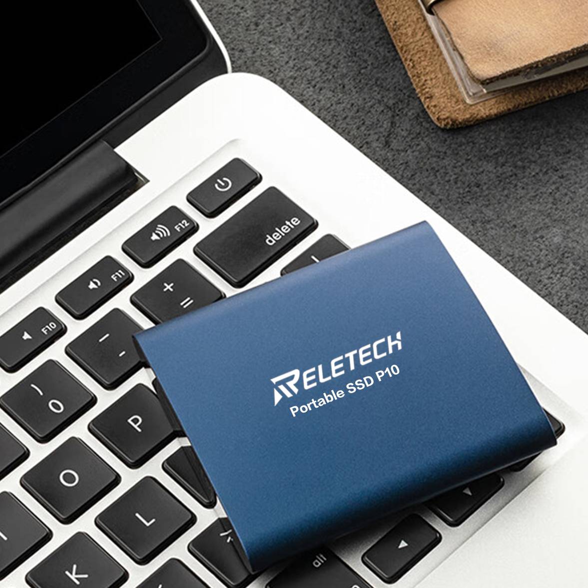 Фото — SSD Reletech P10 portable SSD 2TB, синий