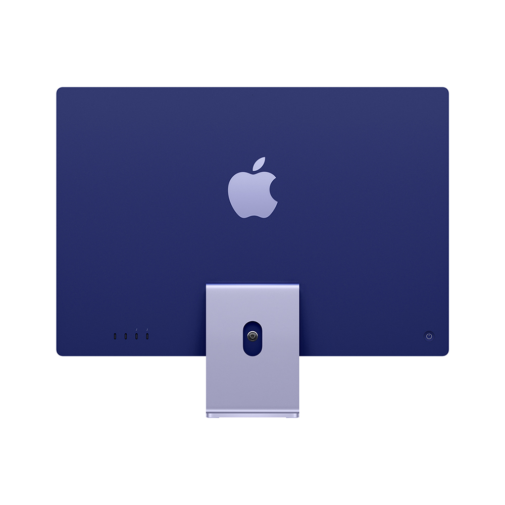 Фото — Apple iMac 24" Retina 4,5K, (M1 8C CPU, 8C GPU), 8 ГБ, 256 ГБ SSD, фиолетовый