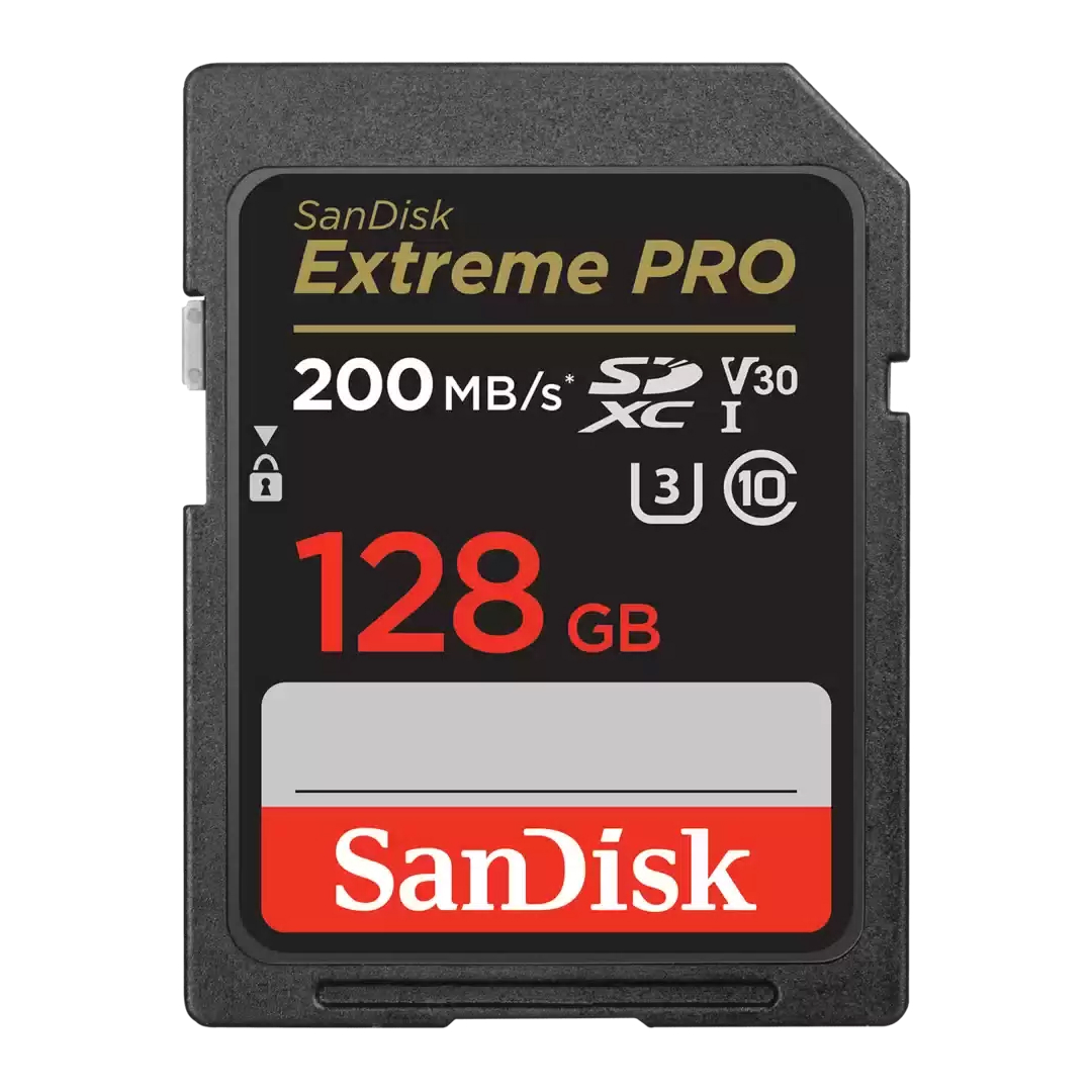 Фото — Карта памяти SanDisk Memory Card Extreme Pro SDXC for DSLR, 128 Гб