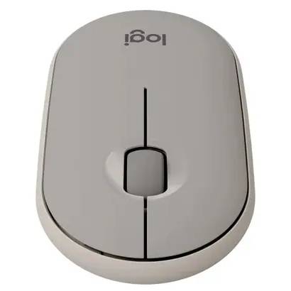 Мышь Logitech Wireless 2 Pebble M350, серый