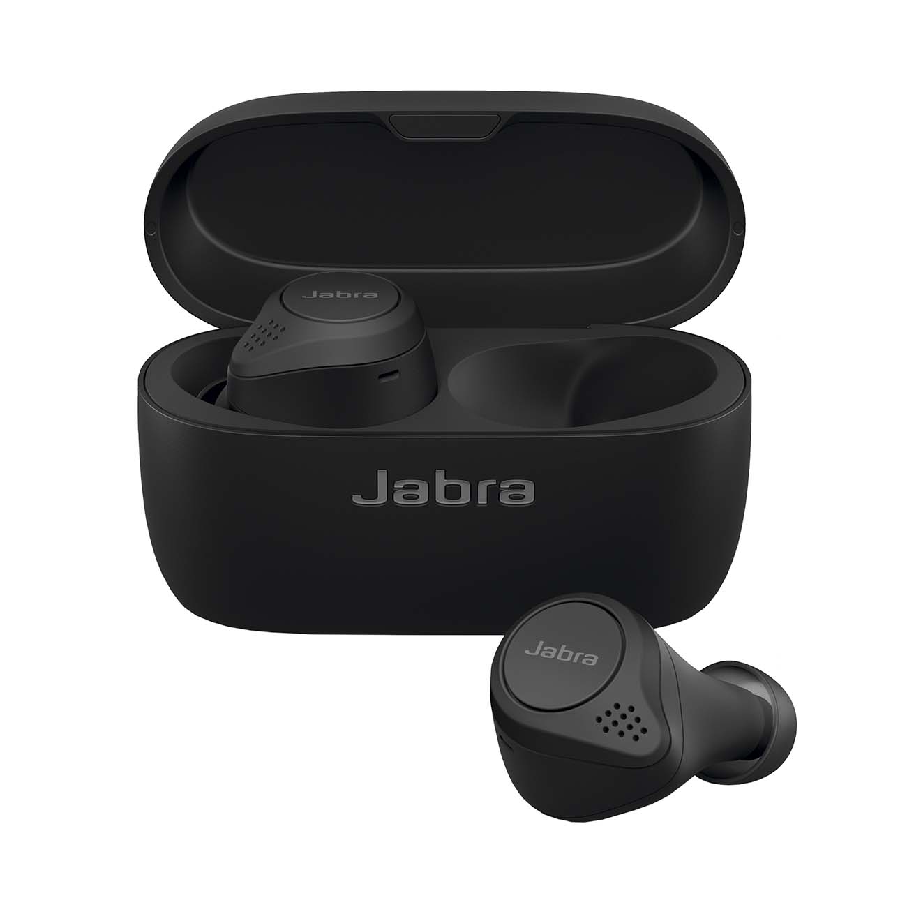 Фото — Беспроводные наушники Jabra Elite 75t, черный