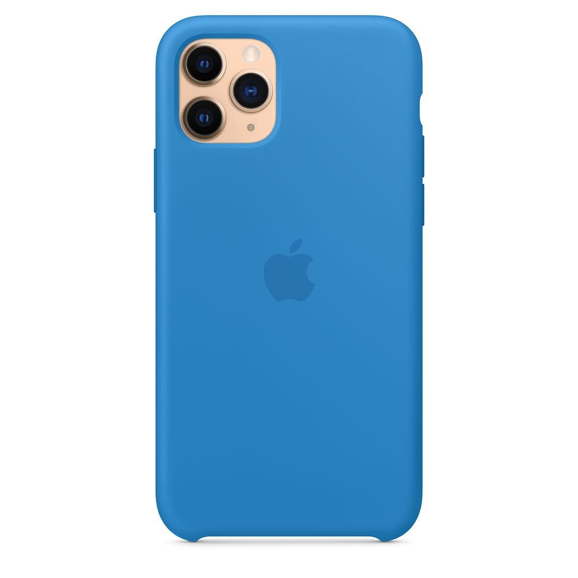 Фото — Apple для iPhone 11 Pro, силикон «синяя волна»