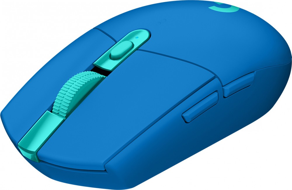 Фото — Мышь Logitech G305 Wireless, синий