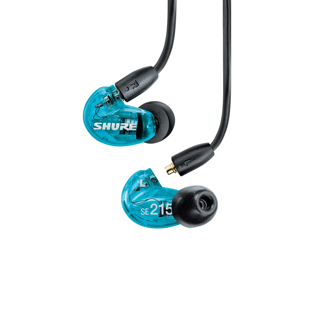 Фото — Наушники Shure AONIC SE215DYBK+UNI-EFS, синий