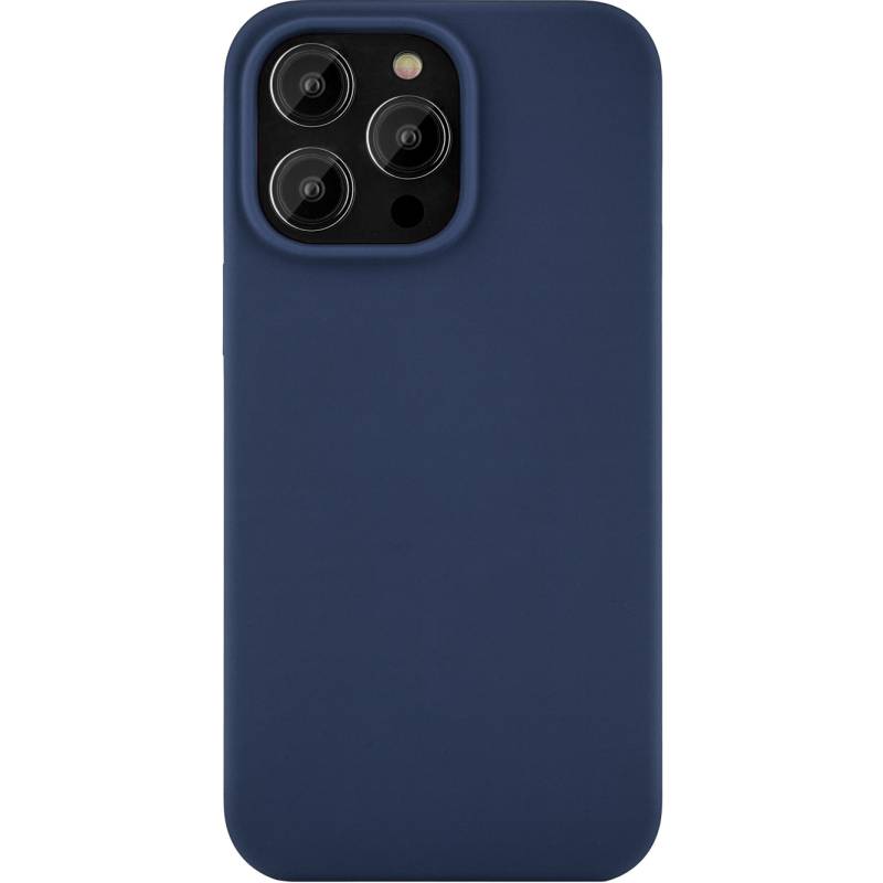 Фото — Чехол для смартфона Touch Mag Case, iPhone 14 Pro Max, силикон, софт-тач, тёмно-синий