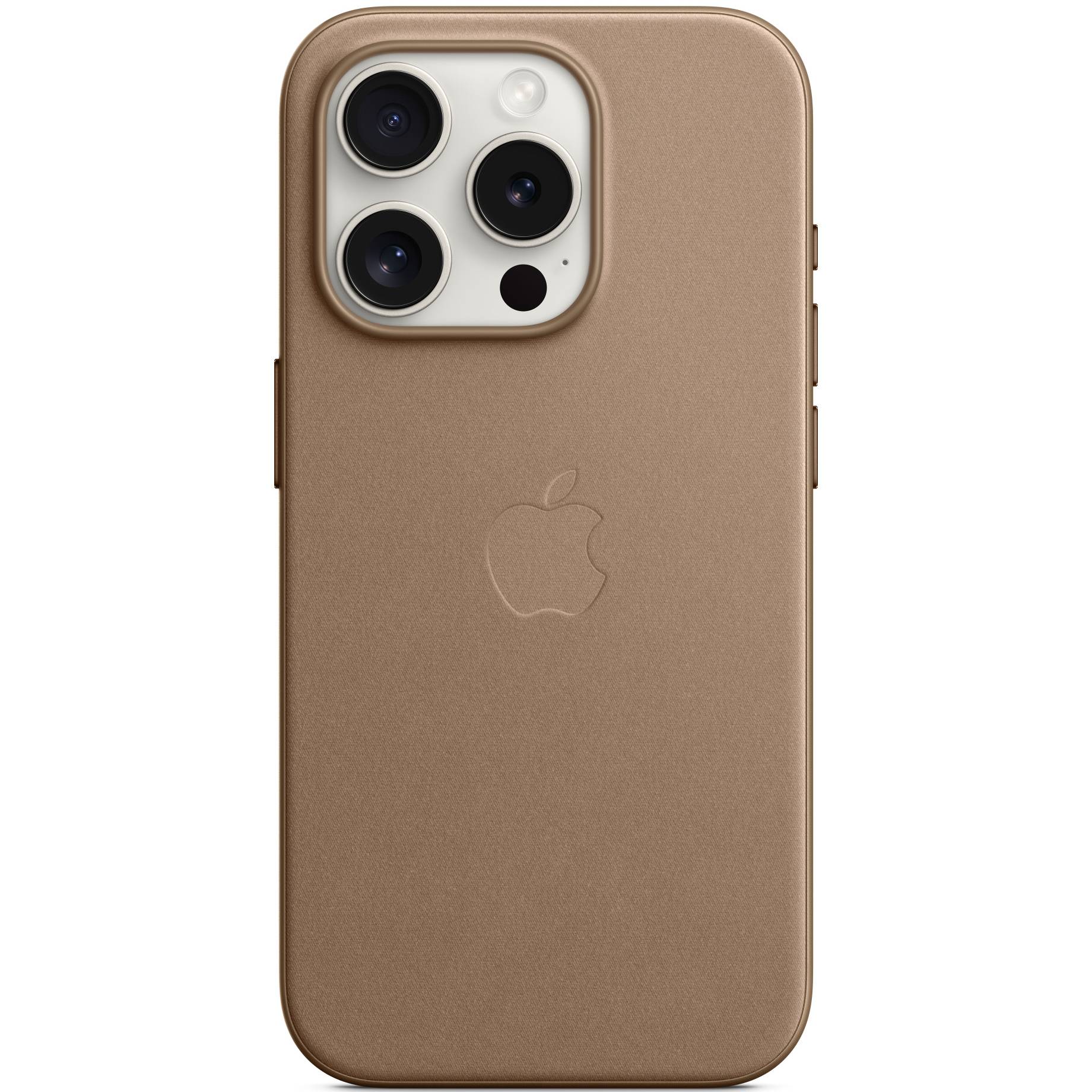 Фото — Чехол для смартфона iPhone 15 Pro FineWoven Case with MagSafe, Taupe