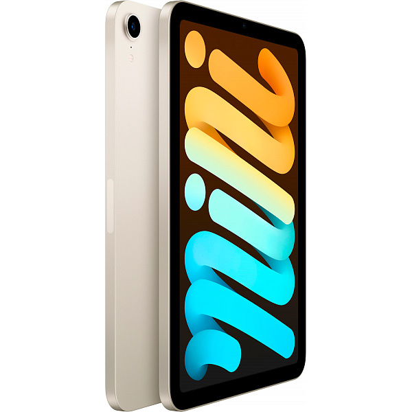 Фото — Apple iPad mini (2021) Wi-Fi + Cellular 64 ГБ, «сияющая звезда»