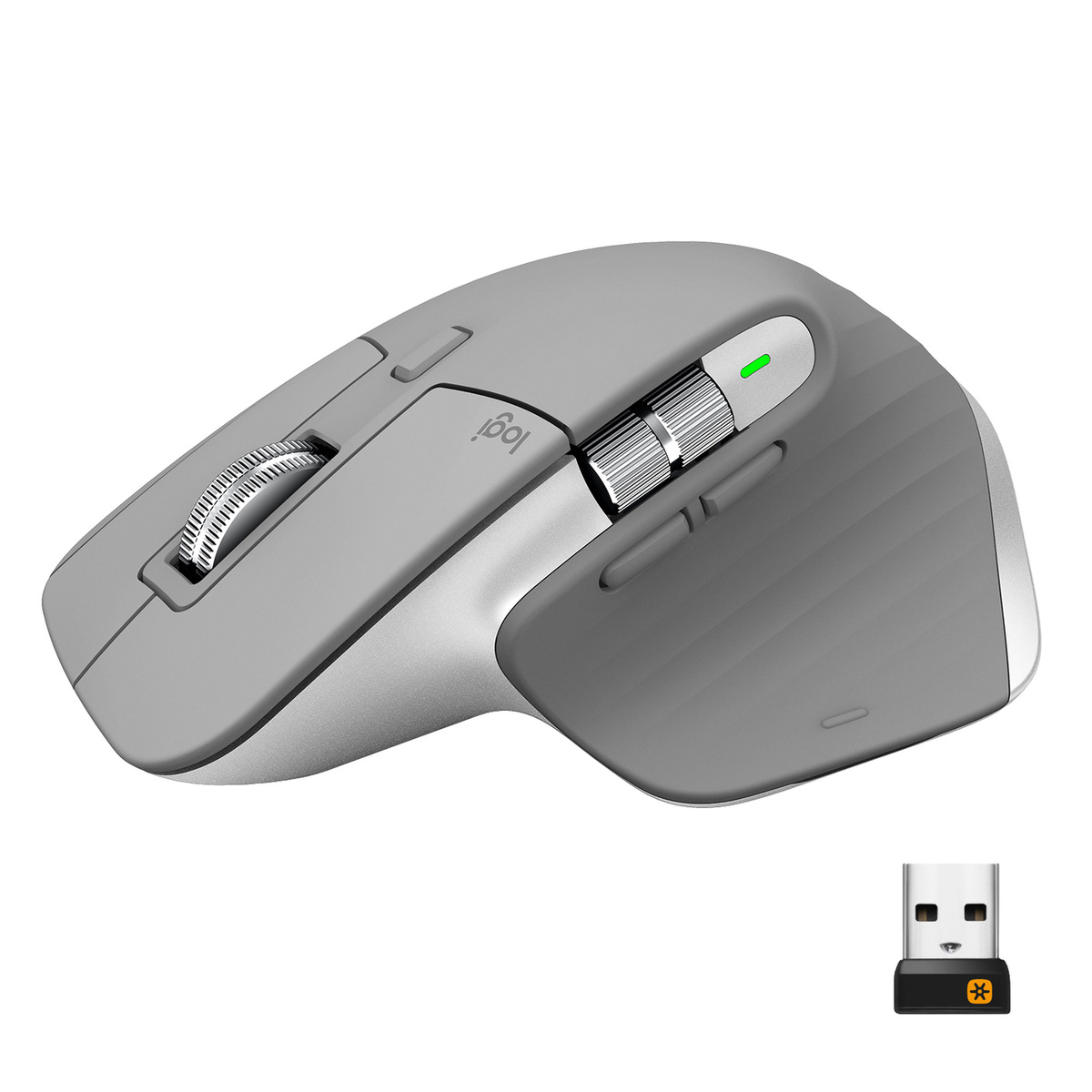 Фото — Мышь Logitech Wireless MX Master 3 Advanced Mouse MID, серый