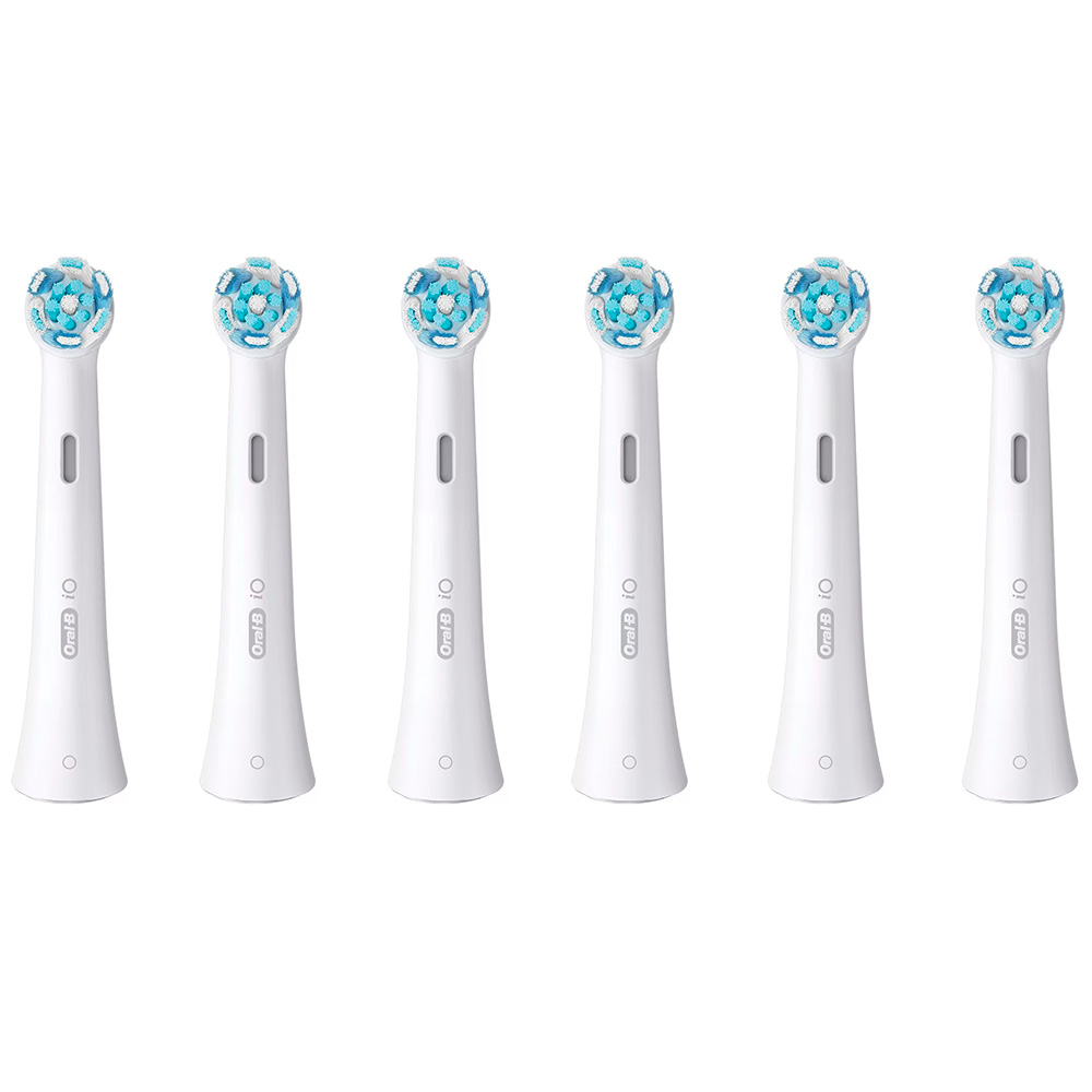 Фото — Насадки для зубной щетки Oral-B iO Ultimate Clean 1x6, белый
