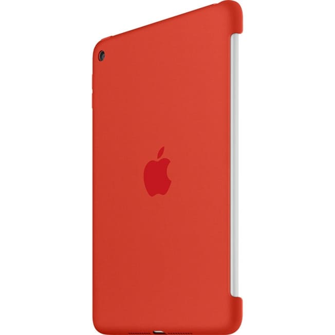 Чехол Apple Silicone для iPad mini 4 оранжевый