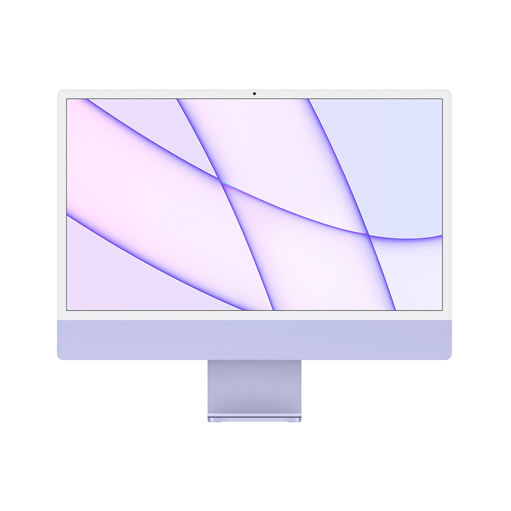 Apple iMac 24&quot; Retina 4,5K, (M1 8C CPU, 8C GPU), 8 ГБ, 512 ГБ SSD, фиолетовый