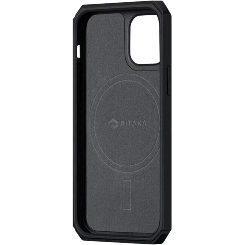 Фото — Чехол Pitaka MagEZ Case Pro 2 для iPhone 12 Pro Max, кевлар, черно-серый