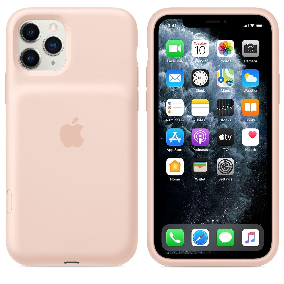Apple Smart Battery Case для iPhone 11 Pro, розовый