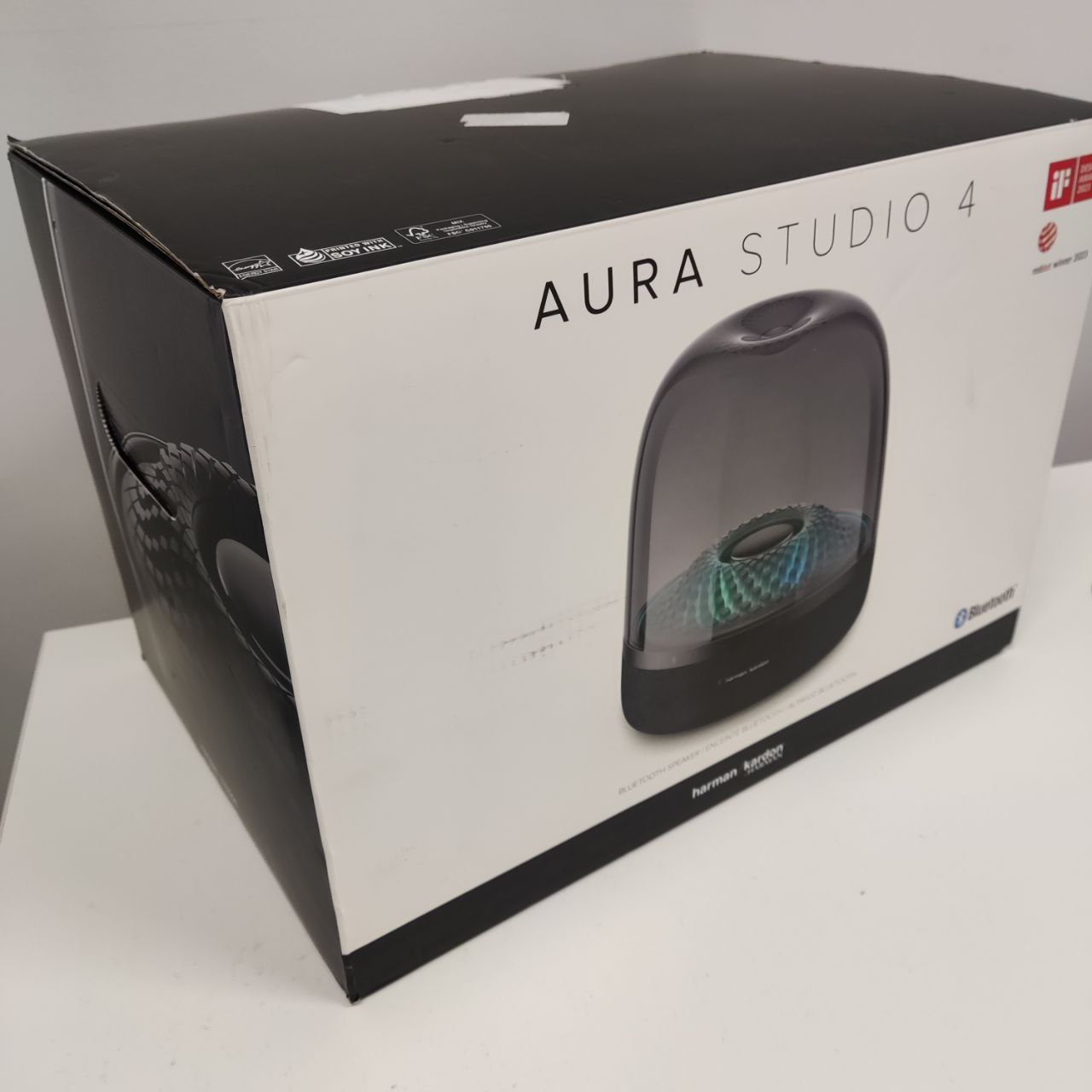 Фото — Портативная акустическая система Harman/Kardon Aura Studio 4, черный (уценка)