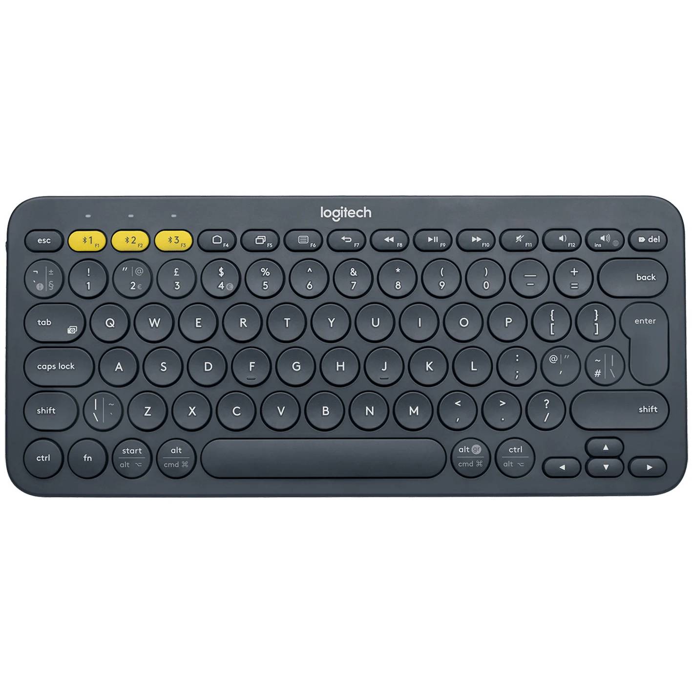 Фото — Клавиатура Logitech K380, темно-серый