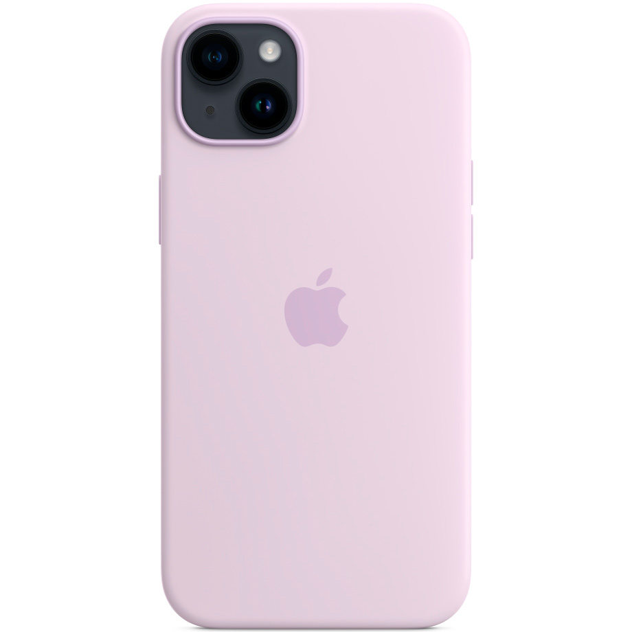 Фото — Чехол для смартфона iPhone 14 Plus Silicone Case with MagSafe, лиловый