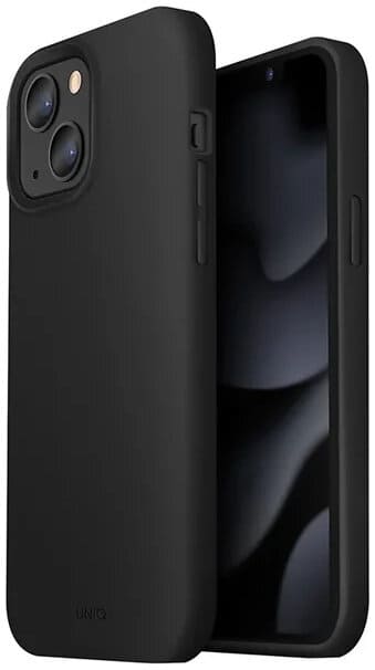 Чехол для смартфона Uniq LINO для iPhone 13, черный