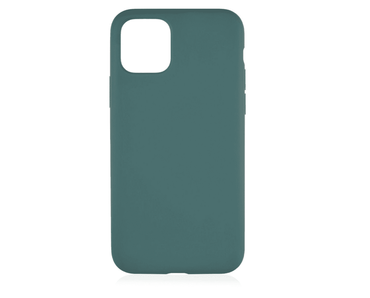 Фото — Чехол защитный vlp Silicone Сase для iPhone 11 Pro, темно-зеленый