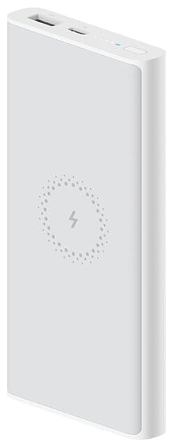 Фото — Внешний аккумулятор Power Bank Xiaomi 10000mAh Mi Wireless Essential, белый