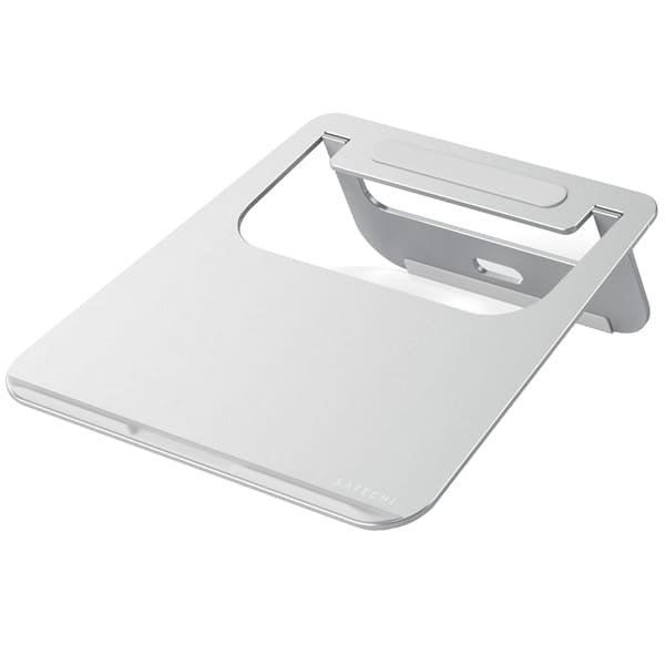 Фото — Подставка Satechi Aluminum Portable & Adjustable Laptop Stand, серебристый