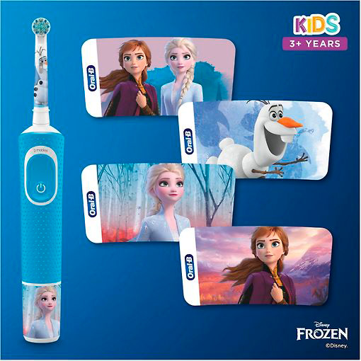 Фото — Электрическая зубная щетка Oral-B Kids, Frozen