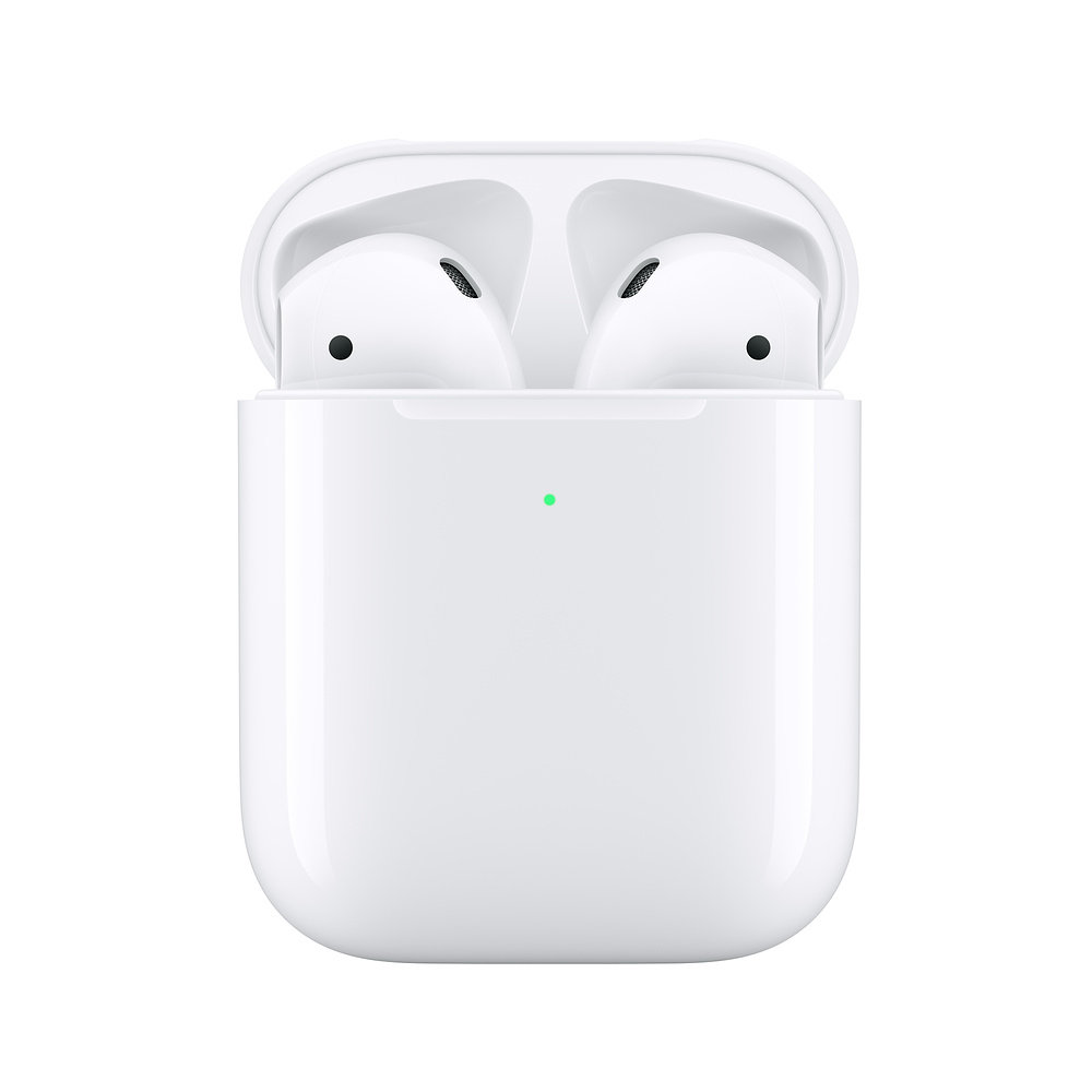 Фото — Наушники Apple AirPods в зарядном футляре (уценка)