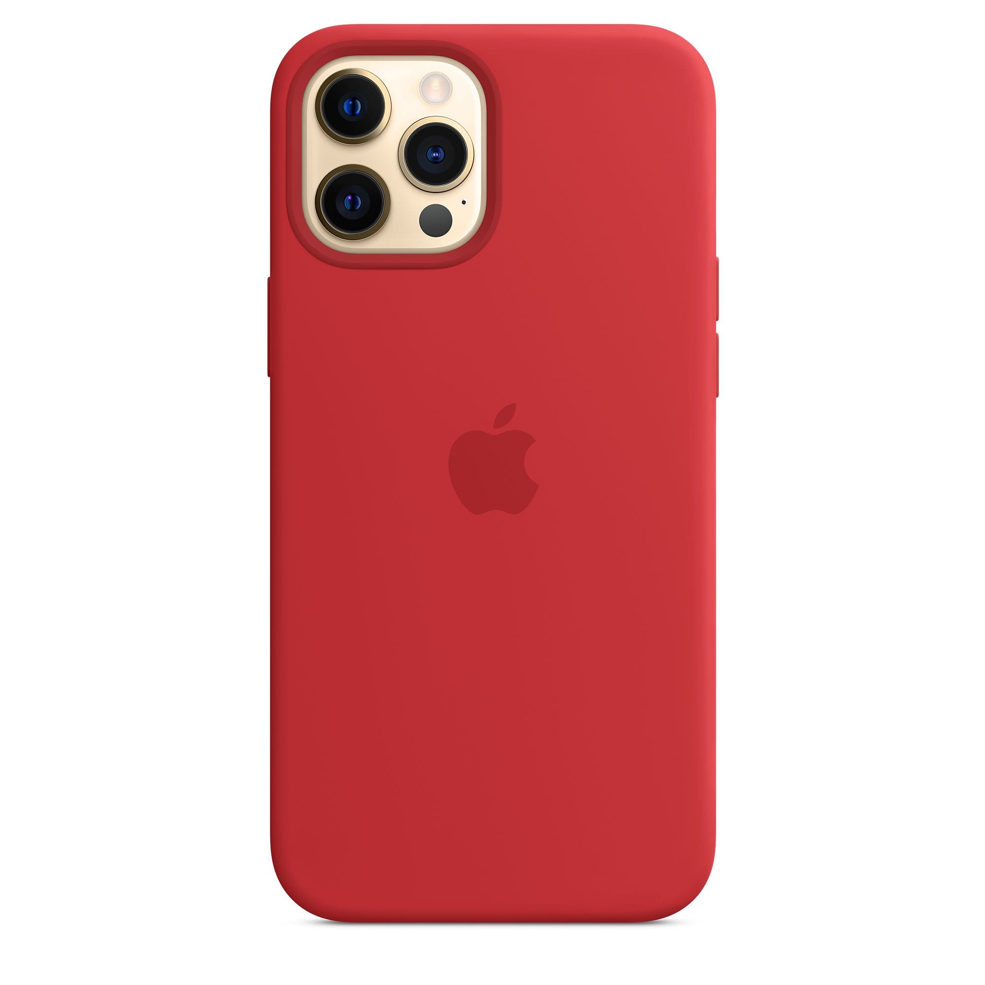 Фото — Чехол Apple MagSafe для iPhone 12 Pro Max, силикон, красный (PRODUCT)RED