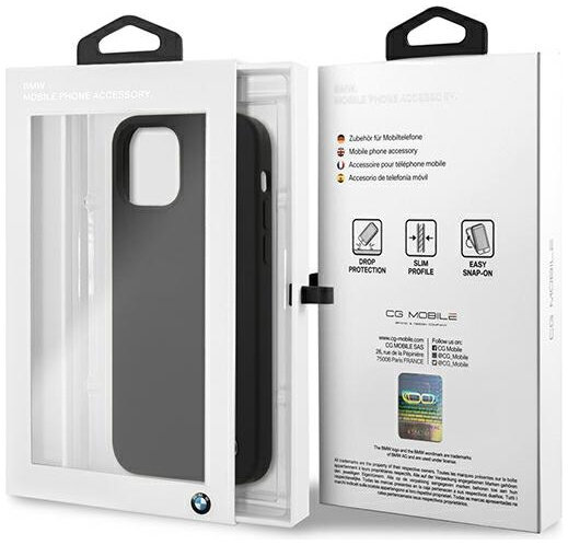 Чехол для смартфона BMW Signature Liquid для iPhone 12 Pro Max, черный